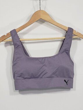PUMA Purple Lilac Padded Sports Bra XL